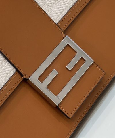 Replica Fendi Baguette Pouch Brown - 1:1 premium replica handbag