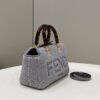 Replica Fendi By The Way Boston Blue Wool
