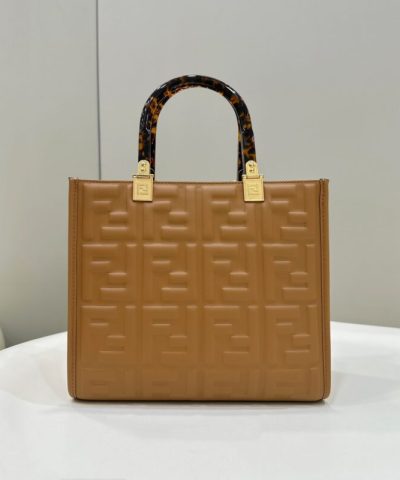 Replica Fendi Small Tote Brown