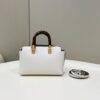 Replica Fendi By The Way Boston White - premium superclone handbag