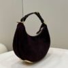 Replica Fendi Fendigraphy Large Black Velvet