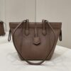 Replica Fendi Origami Small Brown - elite factory replica handbag