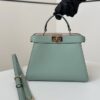 Replica Fendi Peekaboo Medium Light Green - 1:1 premium replica handbag