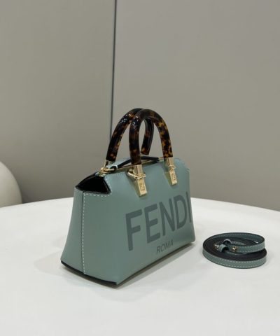 Replica Fendi By The Way Boston Green - designer handbag clone