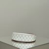 Replica Celine Triomphe Moon Bag White - designer handbag clone
