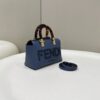 Replica Fendi By The Way Boston Blue - 1:1 premium replica handbag