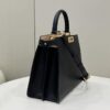 Replica Fendi Peekaboo Medium Black - 1:1 premium replica handbag