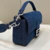 Replica Fendi Baguette Full Blue Denim