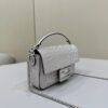 Replica Fendi Baguette Silver Diamond - 1:1 premium replica handbag