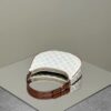 Replica Celine Triomphe Moon Bag White - 1:1 premium replica handbag