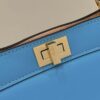 Replica Fendi Peekaboo Large Blue - affordable luxury replica bag