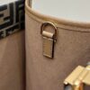 Replica Fendi Sunshine Tote Brown Monogram - affordable luxury replica bag