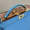 Replica Fendi Peekaboo Large Blue - affordable luxury replica bag