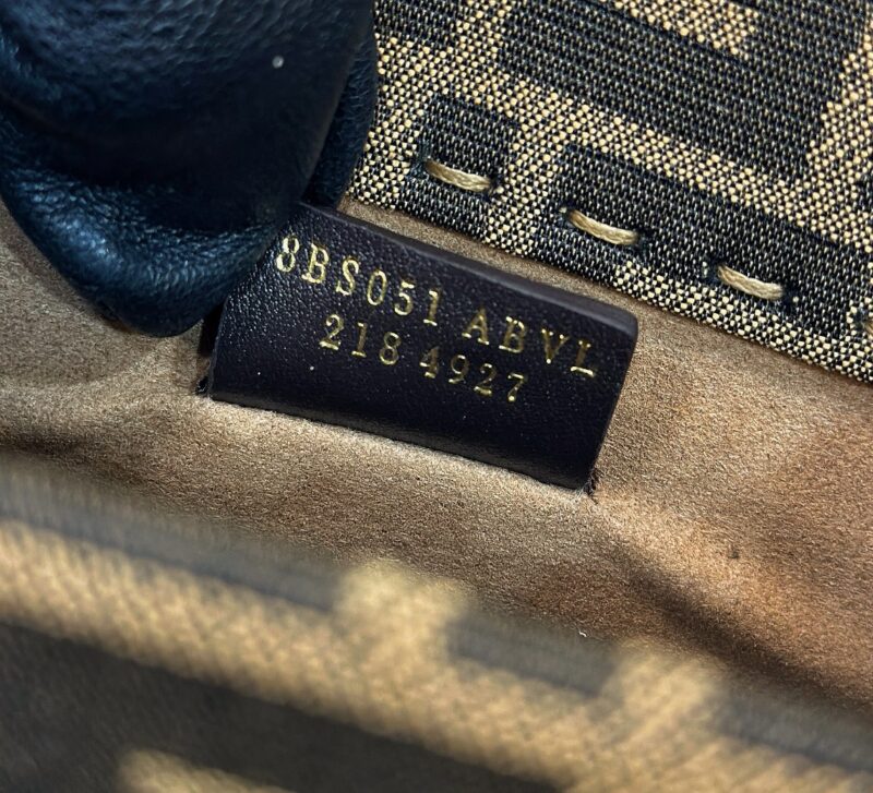 Replica Fendi Mini Tote Brown Monogram - 1:1 premium replica handbag