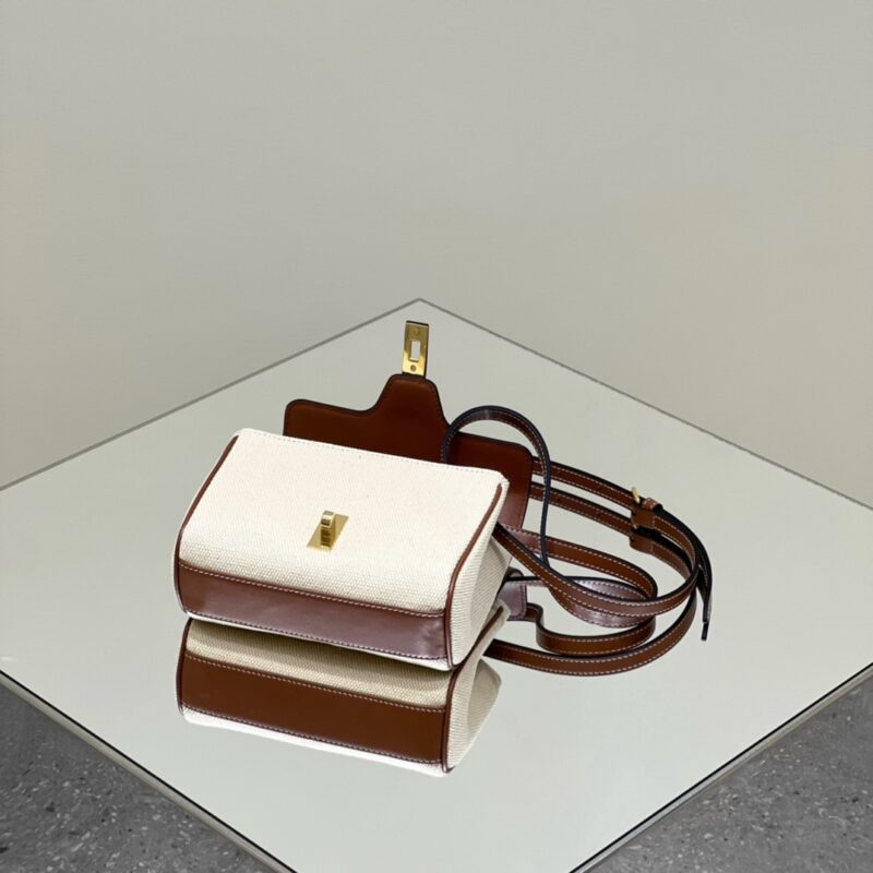 Replica Celine Soft 16 Mini Brown - high-quality designer bag dupe