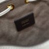 Replica Fendi Tresor Mini Bucket White - designer handbag clone