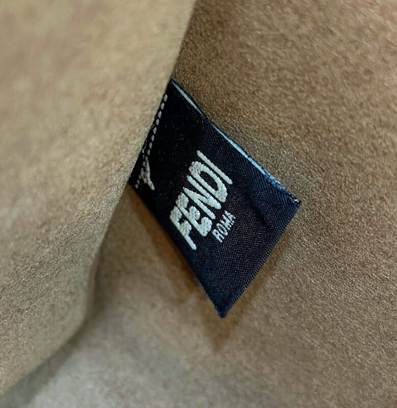 Replica Fendi Mini Tote Brown Monogram - 1:1 premium replica handbag