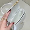Replica Celine Mini Triomphe White - high-end replica designer purse
