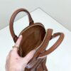 Replica Celine Bowling Bag Brown - high-end replica designer purse