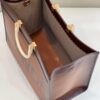Replica Fendi Peekaboo Tote Brown