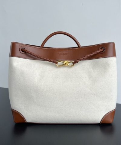 Replica Bottega Veneta Andiamo Canvas - top-grade luxury bag dupe