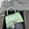 Replica Balenciaga Hourglass Green - top-grade luxury bag dupe