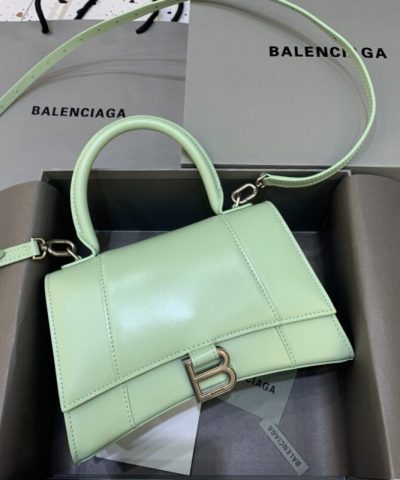 Replica Balenciaga Hourglass Green - top-grade luxury bag dupe