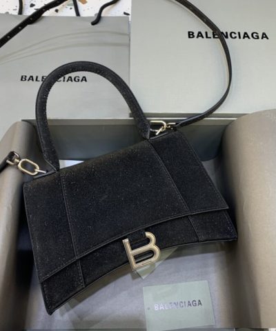 Replica Balenciaga Hourglass Shine Black