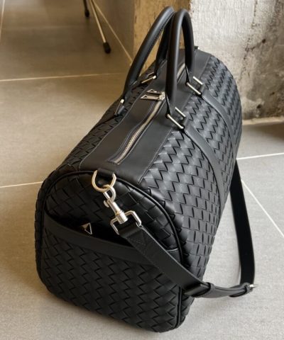 Replica Bottega Veneta Travel Bag Black