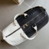 Replica Bottega Veneta Travel Bag Black White - top-grade luxury bag dupe