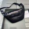 Replica Balenciaga Everyday Bag Patent Black - 1:1 premium replica handbag
