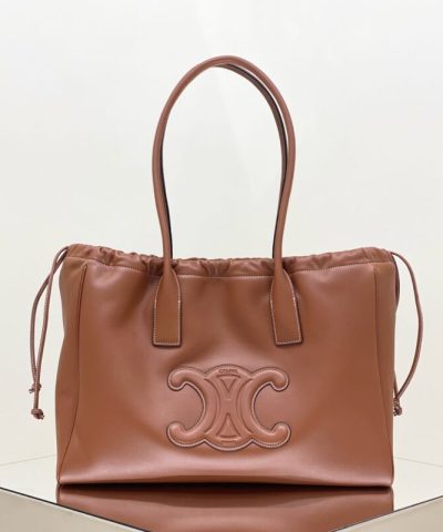 Replica Celine Cubas Tote Brown - 1:1 premium replica handbag