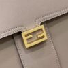 Replica Fendi Peekaboo With Patch Pocket Beige - high-quality designer bag dupe