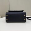Replica Fendi Peekaboo With Patch Pocket Black - high-quality designer bag dupe