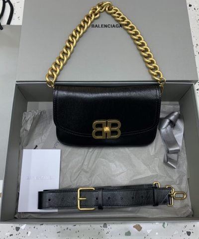 Replica Balenciaga Small Bb Black - top-grade luxury bag dupe