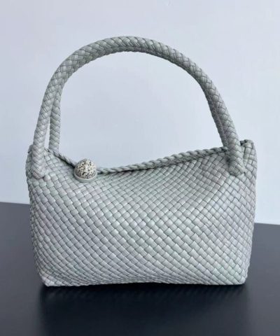 Replica Bottega Veneta Tosca Grey - high-quality designer bag dupe