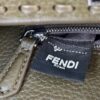 Replica Fendi Peekaboo Khaki Python Handle
