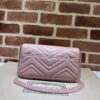 Replica Gucci Matelassé Mini Pink - high-quality designer bag dupe