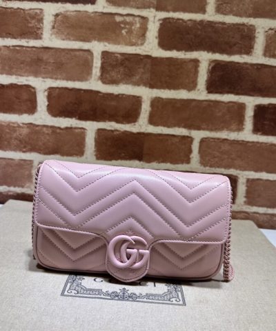 Replica Gucci Matelassé Mini Pink