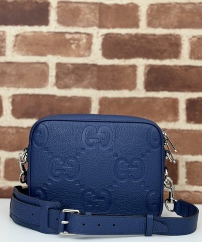 Replica Gucci Jumbo GG Crossbody Blue