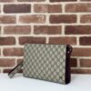Replica Gucci GG Canvas Pouch Beige