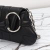 Replica Gucci Horsebit Chain Shoulder Bag Black - high-end replica designer purse