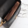 Replica Gucci GG Marmont Top Handle Black - high-end replica designer purse