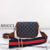 Replica Gucci Horsebit 1955 Double G Mini Denim