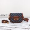 Replica Gucci Horsebit 1955 Double G Mini Denim - affordable luxury replica bag