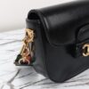 Replica Gucci Horsebit 1955 Double G Mini Black - top-grade luxury bag dupe