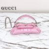 Replica Gucci Horsebit Chain Shoulder Bag Pink