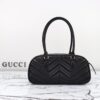 Replica Gucci Marmont Small Top Handle Black