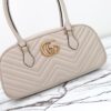 Replica Gucci Marmont Small Top Handle White