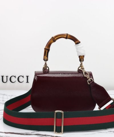 Replica Gucci Bamboo 1947 Bordeaux